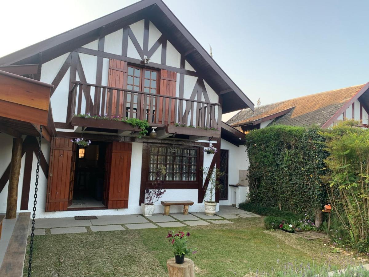הוילה Campos do Jordão Linda Casa! Aconchegante E Com Otima Localizacao מראה חיצוני תמונה