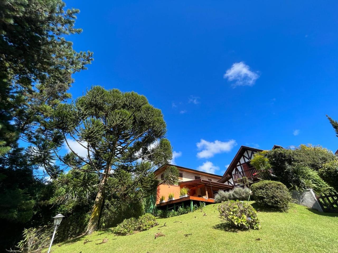 הוילה Campos do Jordão Linda Casa! Aconchegante E Com Otima Localizacao מראה חיצוני תמונה