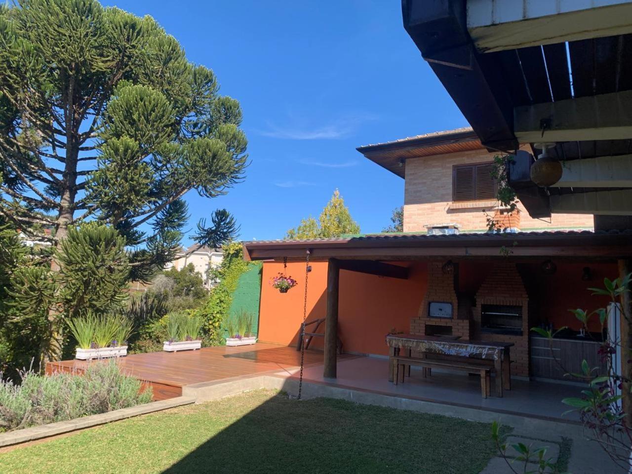 הוילה Campos do Jordão Linda Casa! Aconchegante E Com Otima Localizacao מראה חיצוני תמונה