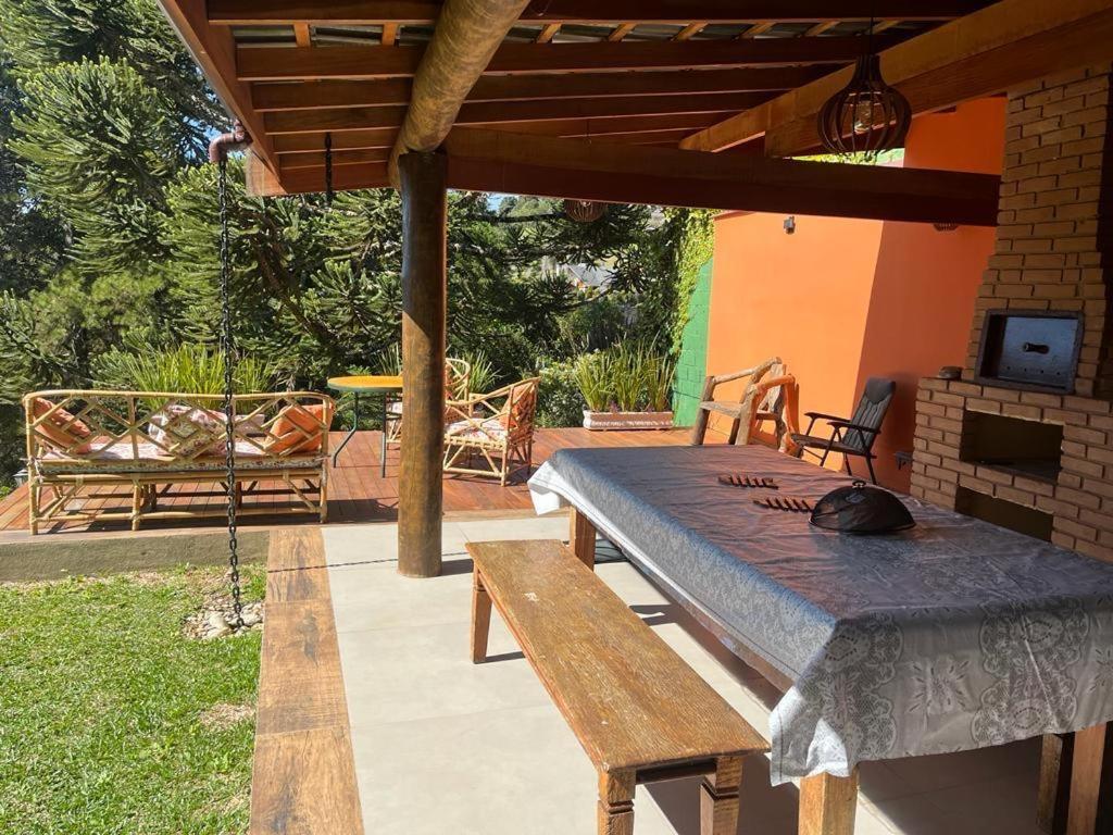 הוילה Campos do Jordão Linda Casa! Aconchegante E Com Otima Localizacao מראה חיצוני תמונה