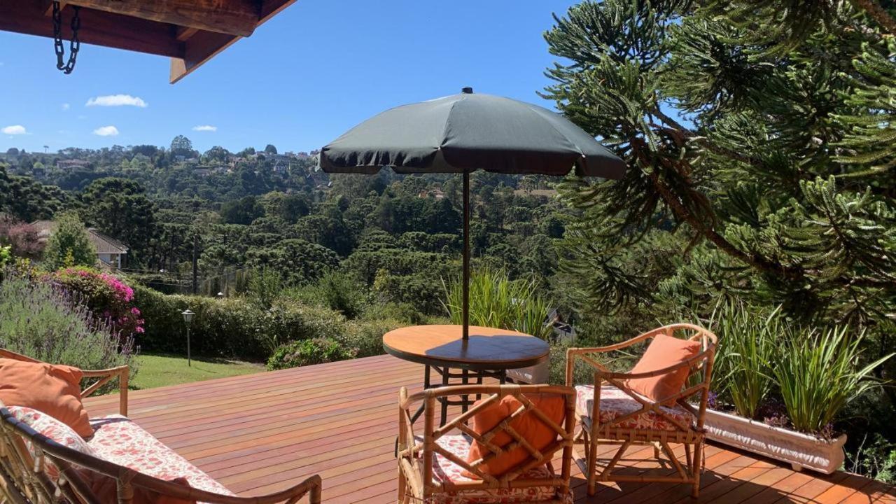 הוילה Campos do Jordão Linda Casa! Aconchegante E Com Otima Localizacao מראה חיצוני תמונה